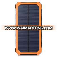 Monocrystalline panel 18650 solar battery charger